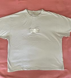 Kith x Advisory Board Crystals ABC Holographic Box Logo T-shirt in grey