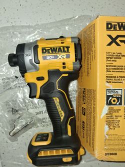 Dewalt xr 20v impact 3 speed high torque