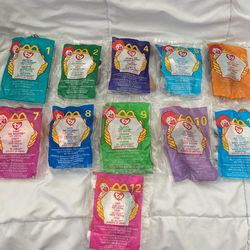 McDonalds Beanie Baby’s 1999