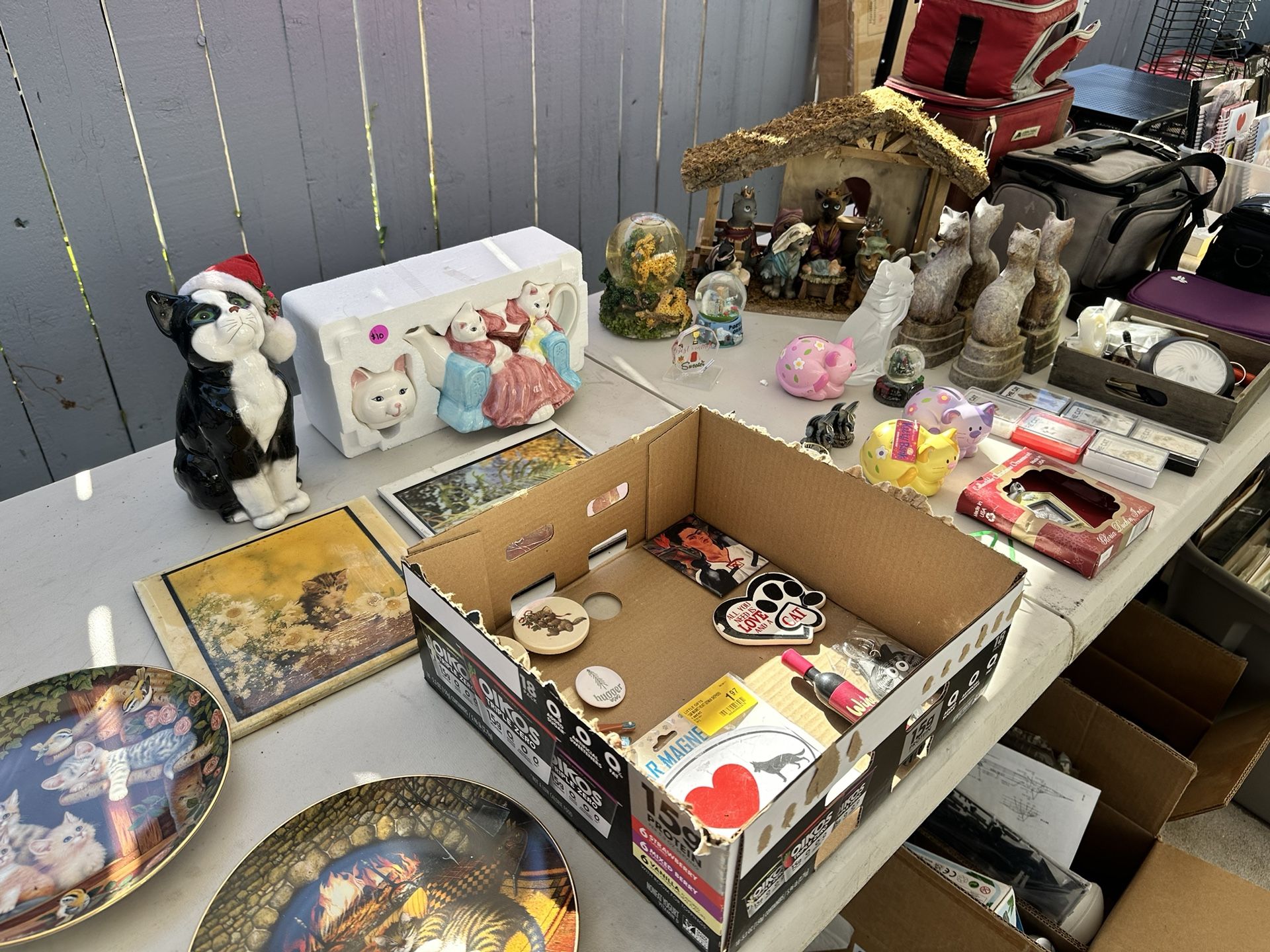 Cat lady garage sale (10/19)