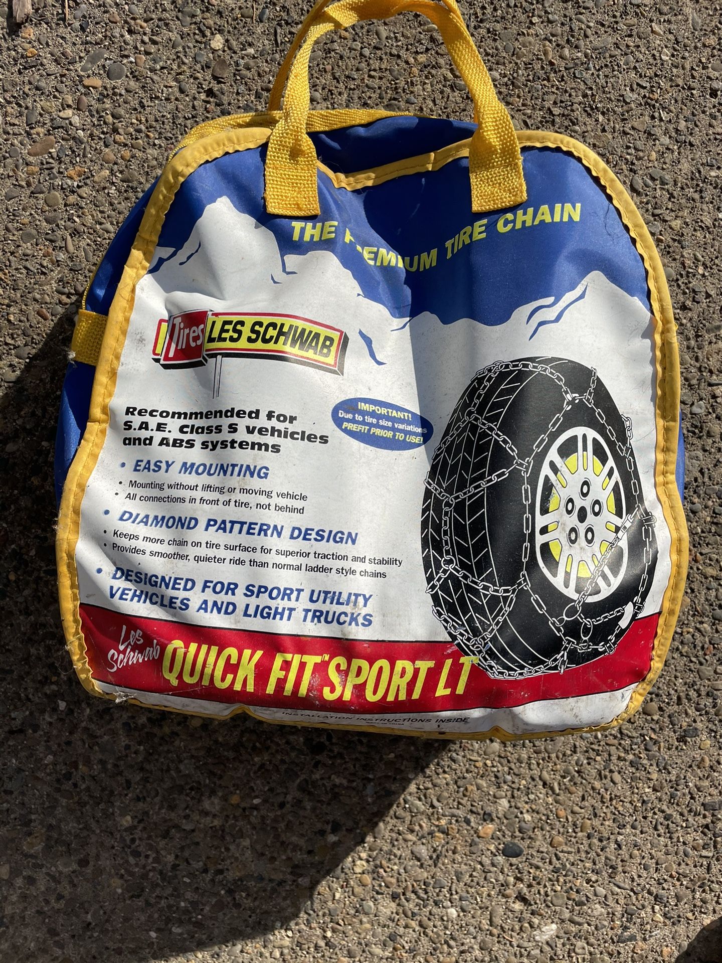 Tire Chains Used Once