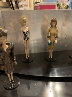 Ashton Drake 1995 Classic Barbie Ornaments With Stage for Sale in