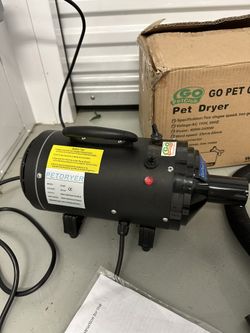 Go pet top club pet dryer
