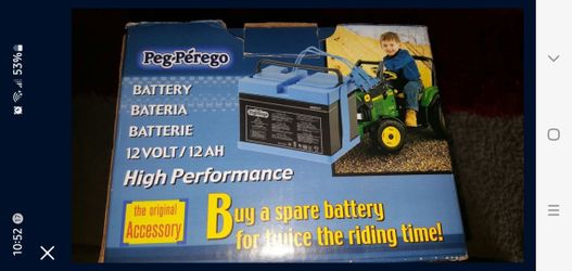 Kids power wheels Battery
