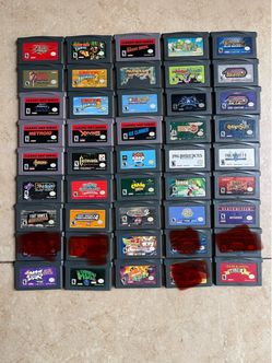 Nintendo gameboy advance games authentic