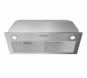 Built-in Range Hood 30 Inch, 600 CFM, Ducted/ Ductless Convertible