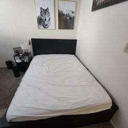 Full Size Bed Frame With Mattress