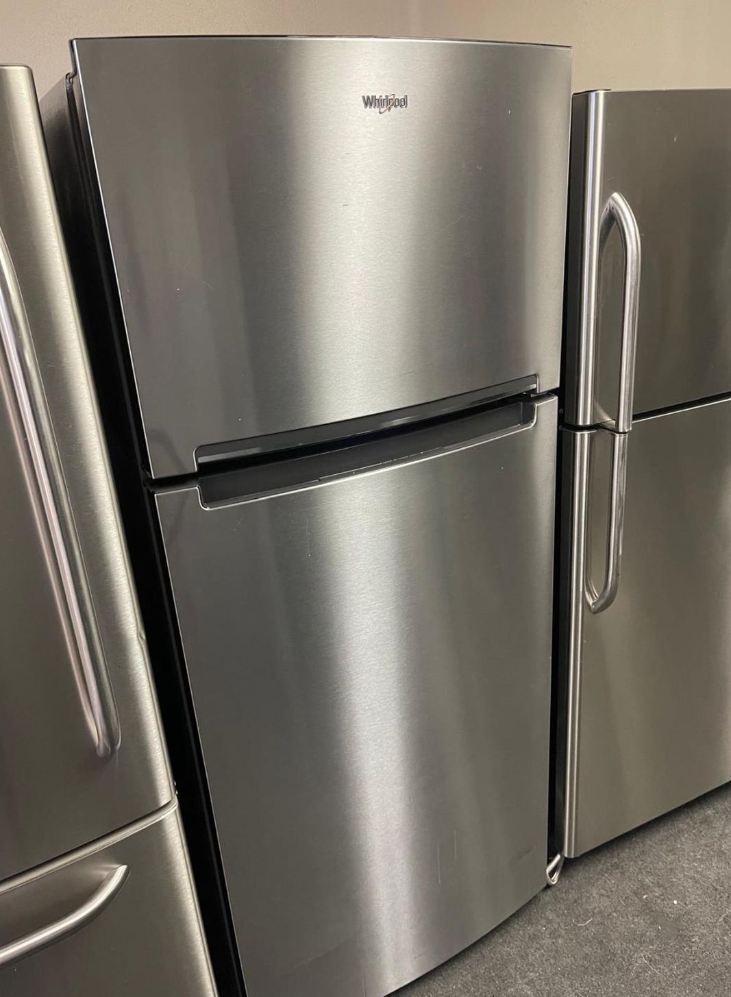 Whirlpool Top Mount Stainless Refrigerator Fridge