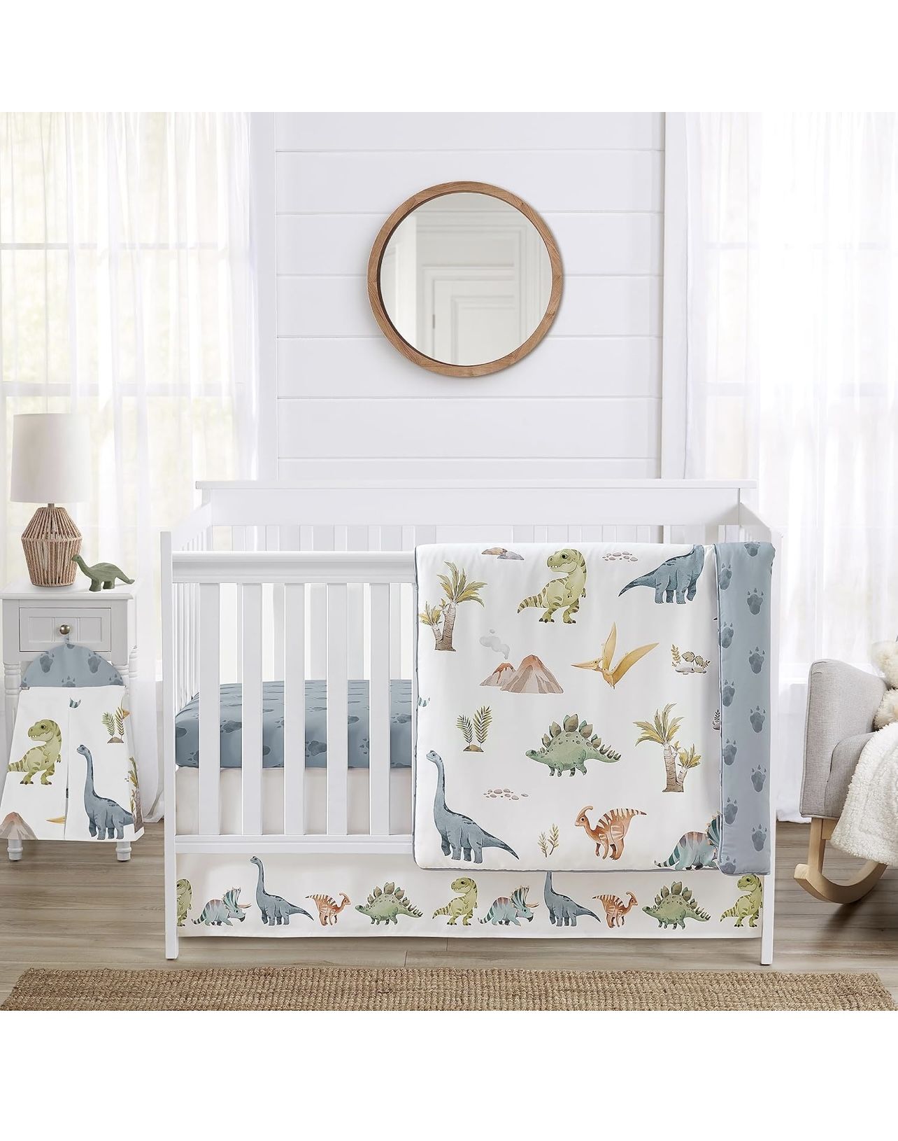 Dinosaur Crib Bedding