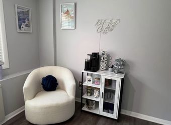 Coffee Bar Cabinet – Small & Functional