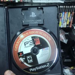 Persona 3 Fes Ps2