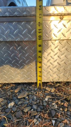 Diamond Plate Aluminum Storage Box