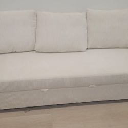 New 85x57 sleeper couch / free delivery