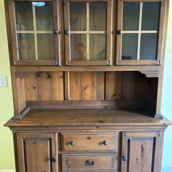 China Hutch - Solid wood Arbek southwestern style