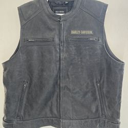 Harley Davidson Mens Leather Riding Jacket