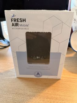 Fresh Air Mobile Rechargeable Portable Electronic Air Purifier, likely manufactured by Vollara