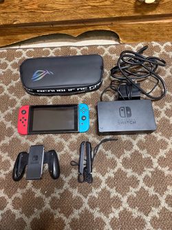 Nintendo Switch Gaming Console Complete Bundle Ready to Play
