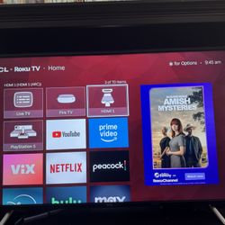 55" TCL Roku Smart TV