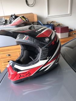 Dirt bike helmet