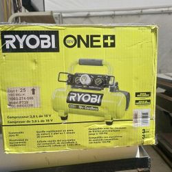 Ryobi Air Compressor/Compressor De Aire 