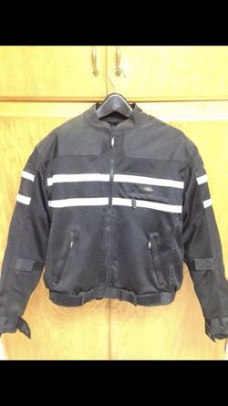 Motorcycle Jacket and Helmet