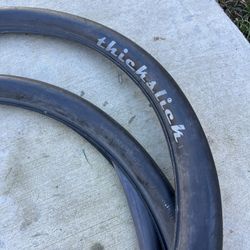 29 X 2.1 Thick Slick Bicycle Tires With Tubes. Bmx Bike 