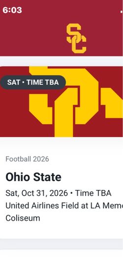 USC vs Ohio St