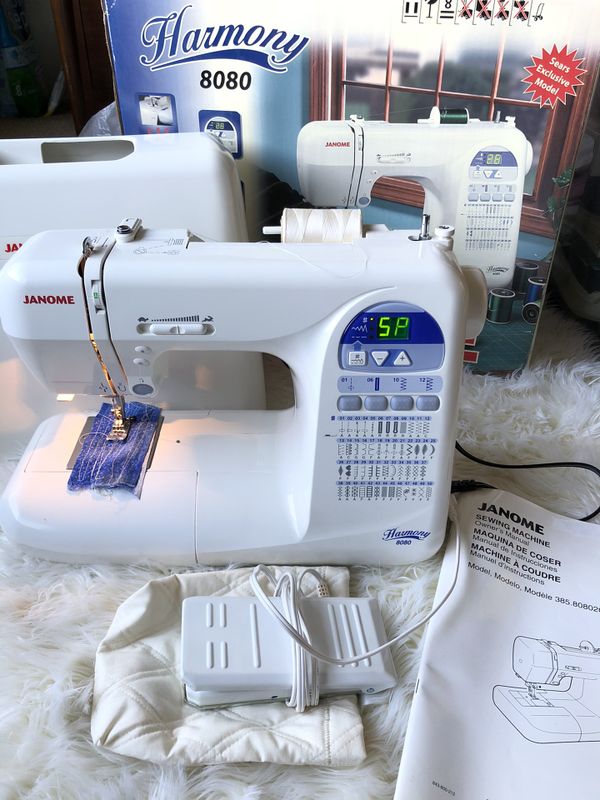 Janome Harmony 8080 sewing machine for Sale in Fresno, CA OfferUp