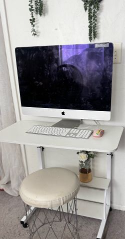 White desk