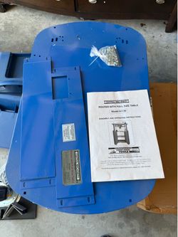 Central Machinery Router with a Table, Model 91130. New see comments