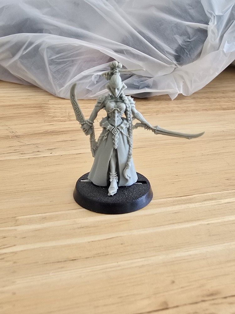 Warhammer 40k Drukhari Lhamaean Resin OOP