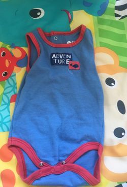 0/3 month tank top onesie