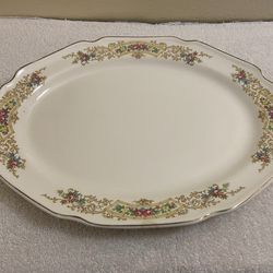 Stetson China Company YORK 15” Oval Platter