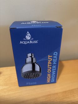 Aqua bliss shower head -NIB