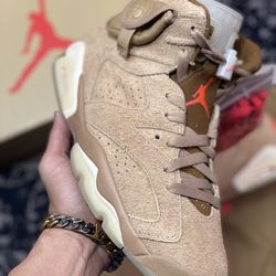 Travis Scott x Air Jordan 6 AJ6 TS  British Khaki