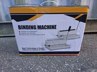 Binding Machine *new in box*