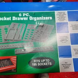 6pc Socket Drawer Organizer New ( Open Box )