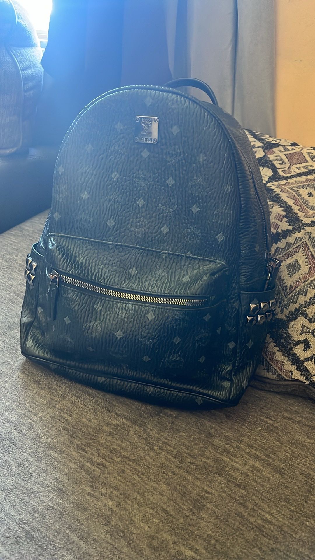 Black Mcm Backpack 