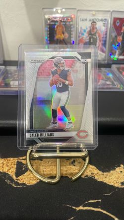 Prizm Silver Holo Caleb Williams Rc