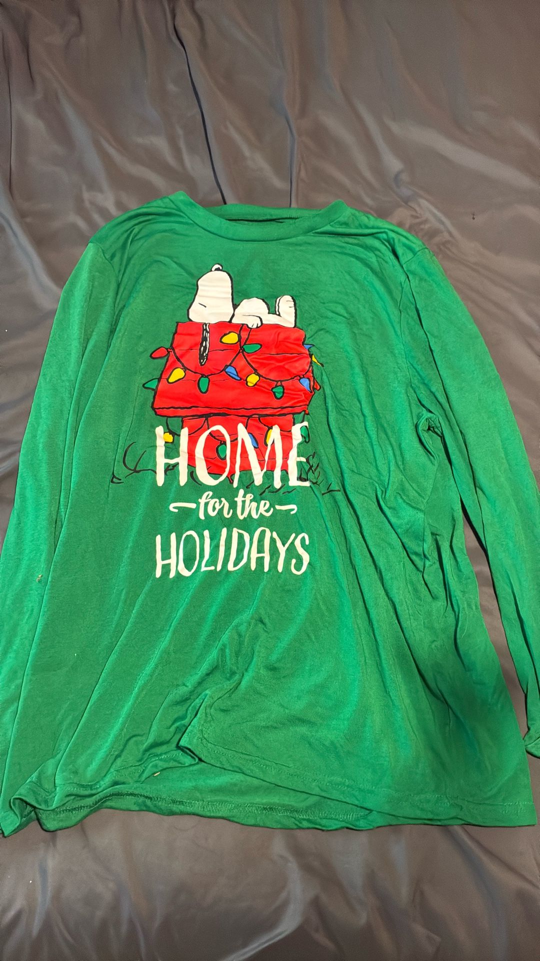 Snoopy Sweatshirt Pjs