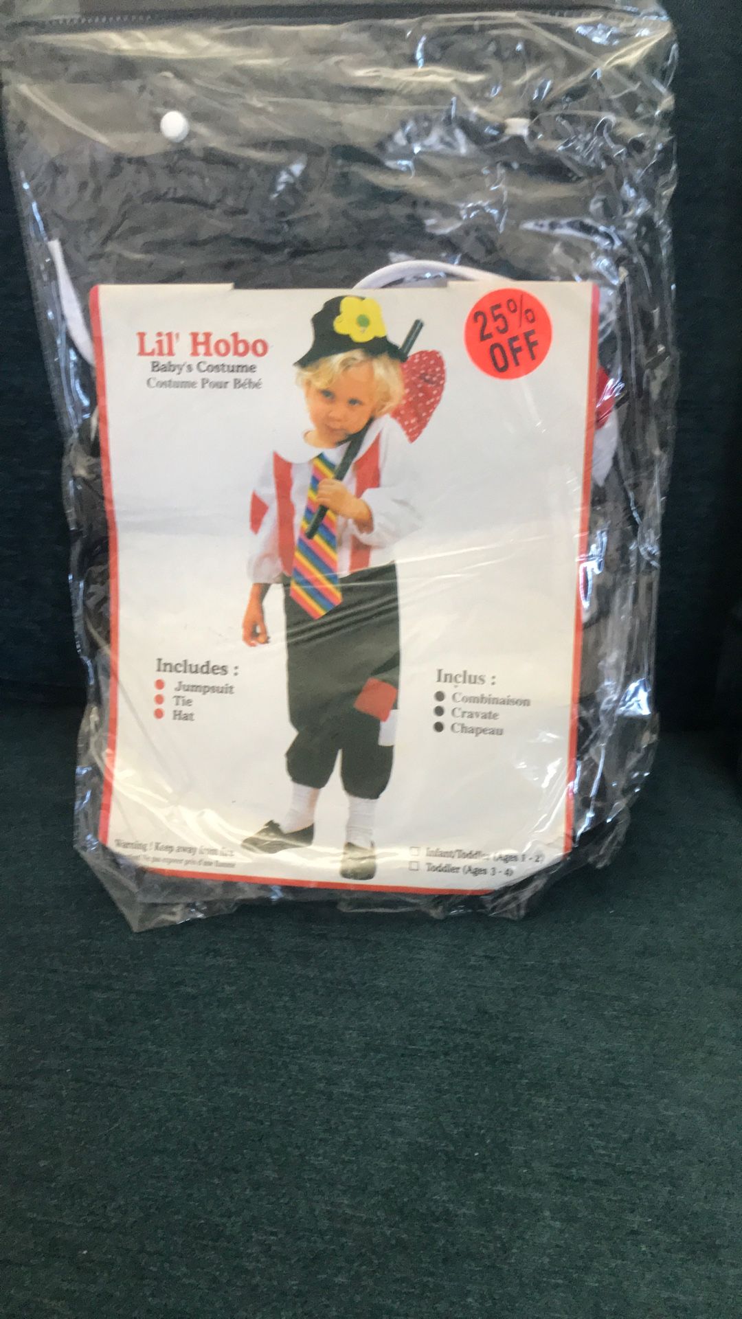 Lil Hobo Halloween Costume New
