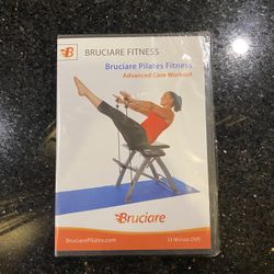 Bruciare Pilates Fitness DVD Advanced Core-Workout Chair-Exercise NEW