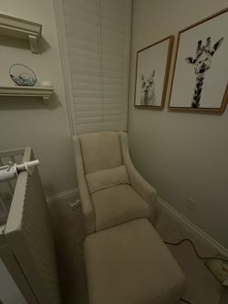 Babyletto Toco Swivel Rocking Chair With Ottoman