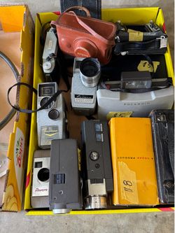 Lot of Vintage Cameras