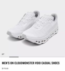 Oncloud monster void shoes men