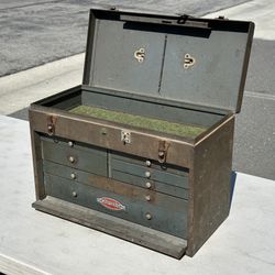 Vintage 1950’s Craftsman 20” Machinist Tool Box
