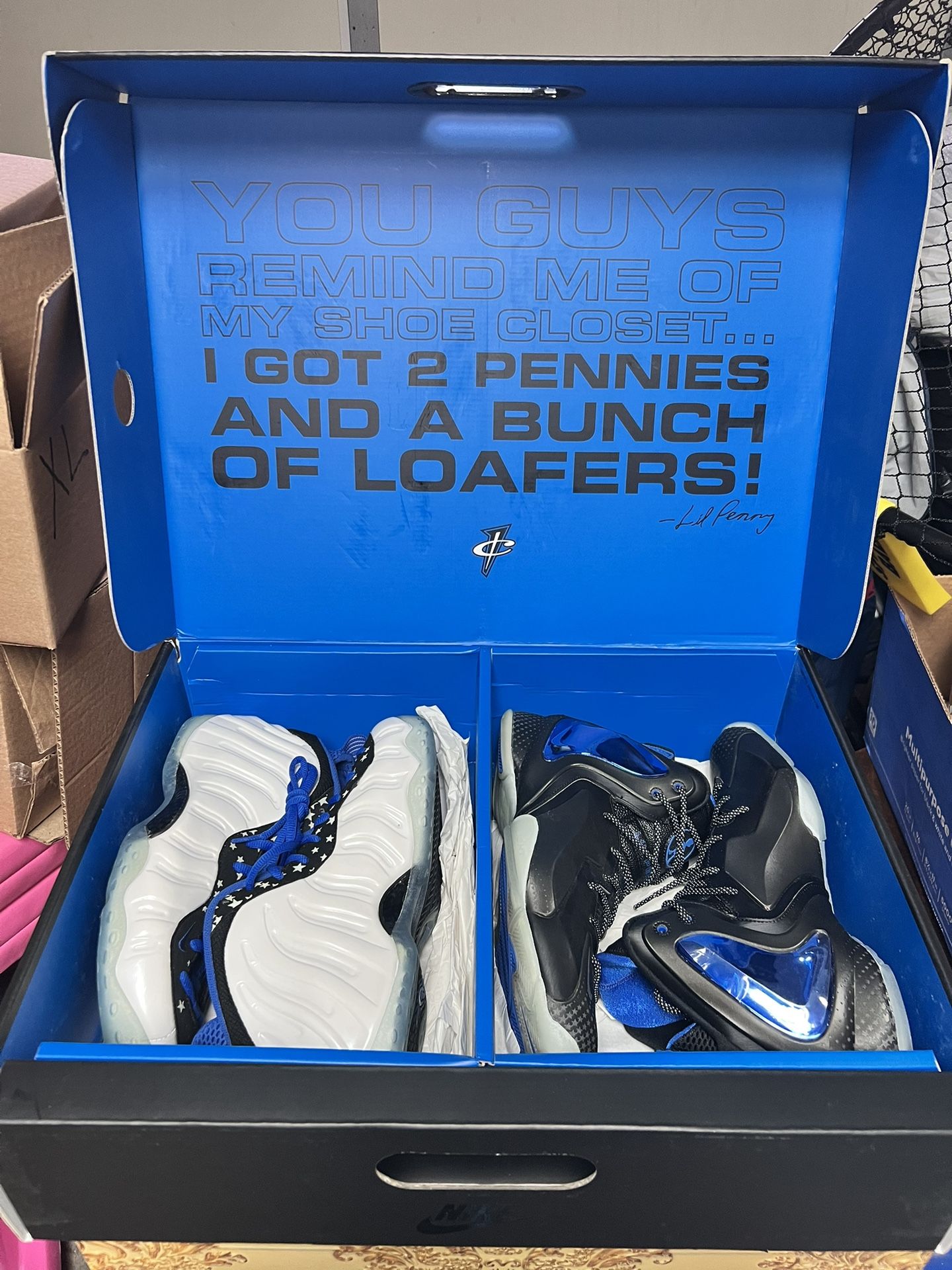 Nike Air Foamposite One Shooting Stars Pack. Free Pair With Purchase