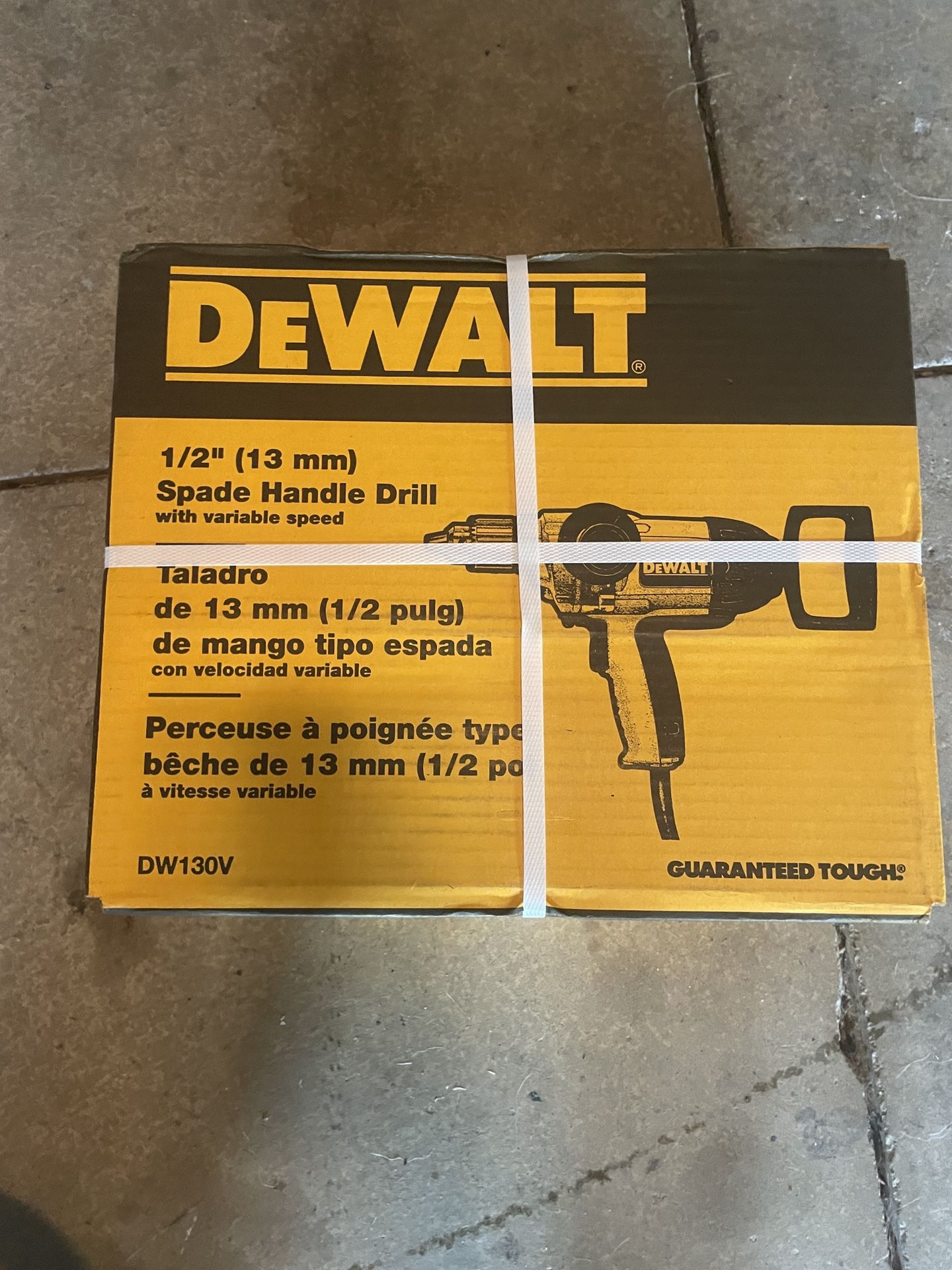 Dewalt 1/2" Spade Handle Drill