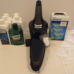 Philips Norelco S7370 Cordless Rechargeable Men's Electric Shaver Bundle