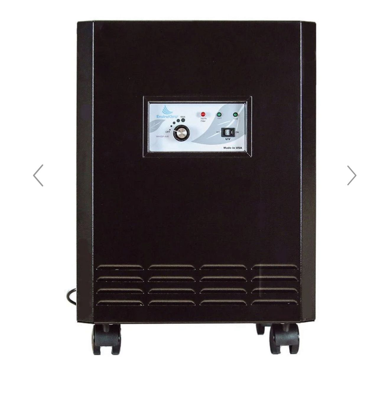 EnviroKlenz UV Portable HEPA Air Purifier with Germicidal Ultraviolet Light